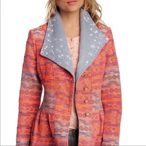 Aratta Silent Journey Southwest Aztec Pattern Jacket Size Medium